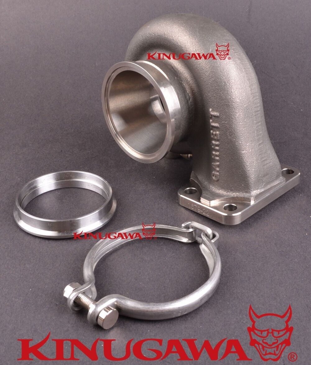 Kinugawa Turbine Dump Pipe V-Band Adapter GT28R GT30R GT35R 3"  Ring W/ Clamp