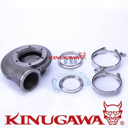 Kinugawa In & Out V-Band .61 Turbine Housing Garrett GT3582 GT3540 Ball Bearing