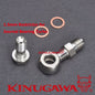 Kinugawa Banjo Bolt Kit FOR NISSAN CA180DET SR20DET Turbo Oil Feed T25 T28