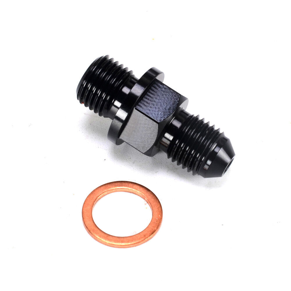 -3 AN to M10X1.0mm Aluminum 7075 ADAPTER / Brake Fittings Adapter