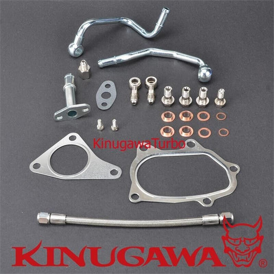 Turbo Oil and Water Line Kit For Subaru with IHI VF40 VF46 VF52 Turbo