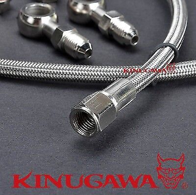 Turbo Oil Feed Line FOR Nissan S13 S14 S15 SR20DET W/ MHI TD05 TD06 Top Mount