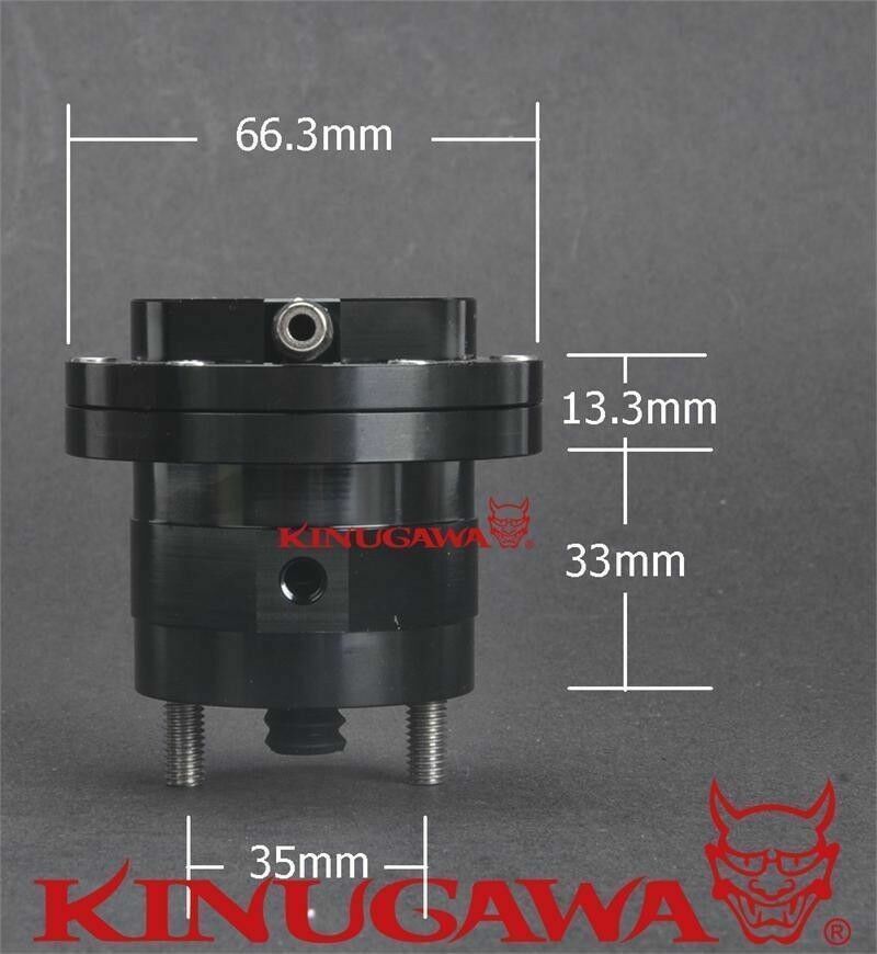 Kinugawa Adjustable Turbo Internal Wastegate Actuator Garrett GT25 / GT28 0.8Bar