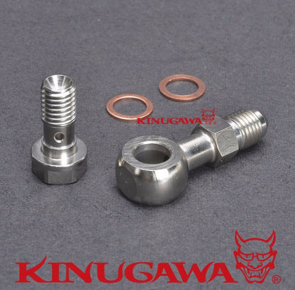 Kinugawa Banjo Bolt Kit FOR NISSAN CA180DET SR20DET Turbo Oil Feed T25 T28