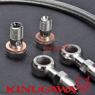 Turbo Oil Feed Line FOR Nissan SR20DET S14 S15 SR20 GT28R GT2560R Ball Bearing