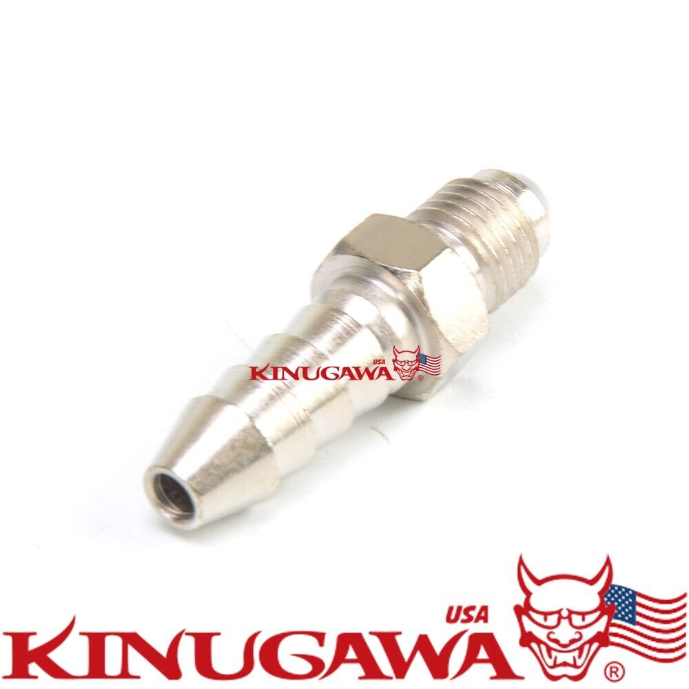 Fuel Hose Fitting Adapter -4AN male to OD 10mm Barb (3/8")