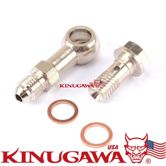 Banjo Bolt Kit M10x1.25mm For TRUSTs' TD04H TD05 TD06SL2 Turbo 1.5mm hole