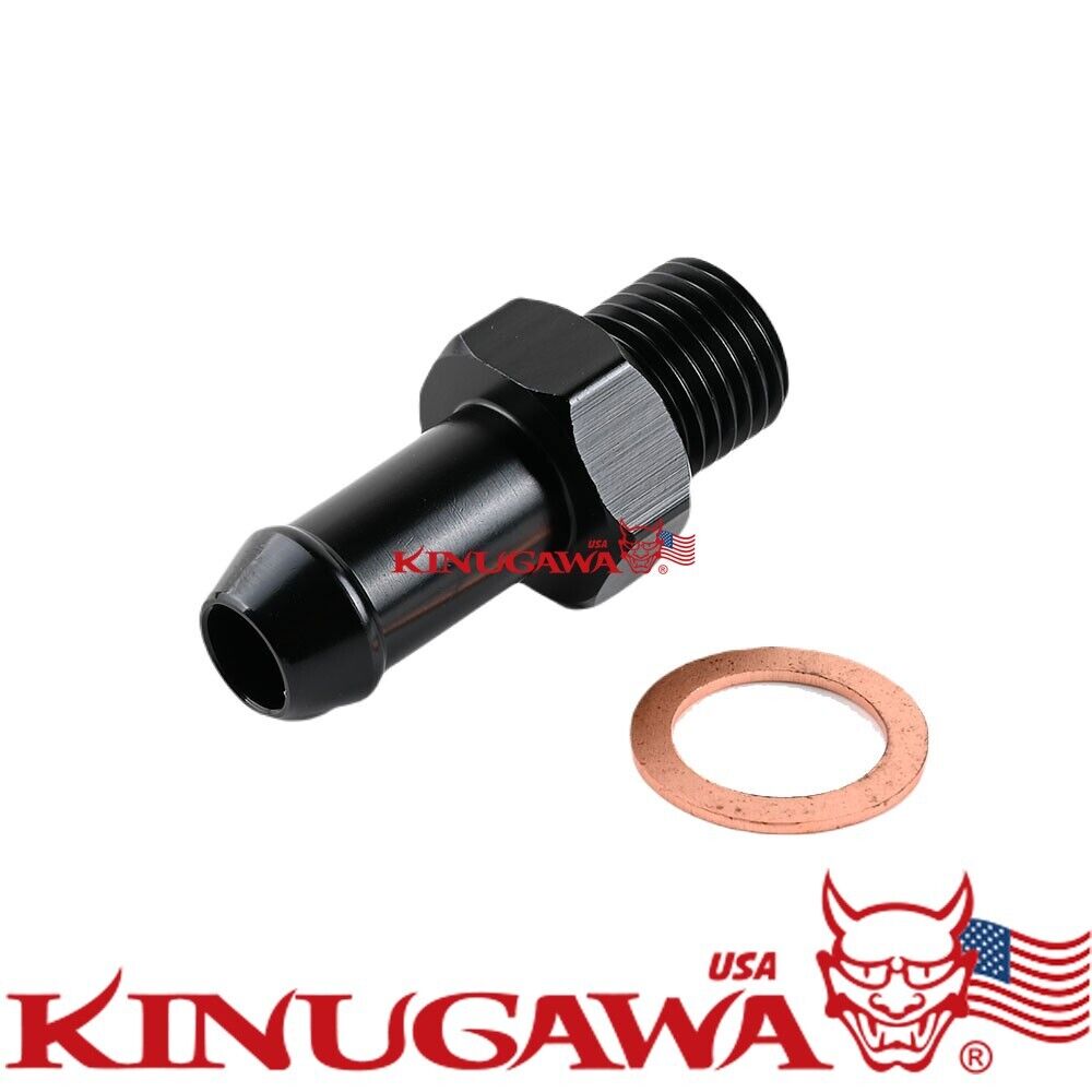 Turbo Coolant Adapter M14x1.5mm Fit GARRETT G series G25 G30 G35 660 770 1/2"