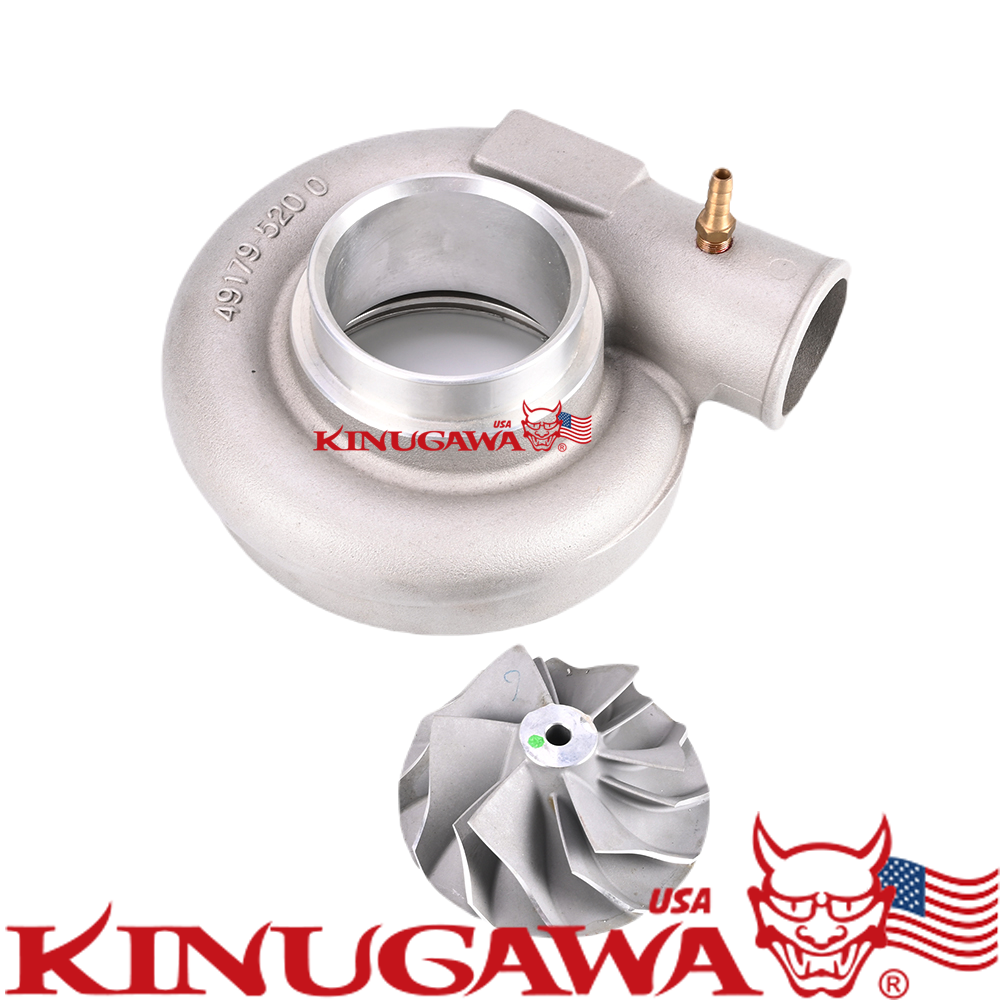 Kinugawa A/R60 3.15"  inlet Upgrade Turbo Compressor Housing + T04R Wheel