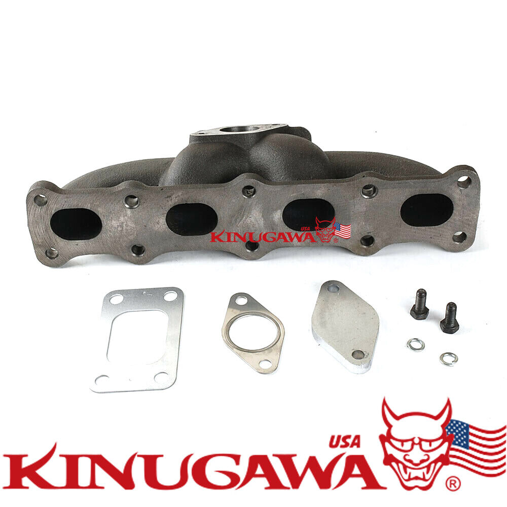 Turbo Exhaust Manifold fit Mitsubishi Lancer ralliart 4B11T engine / T3 inlet