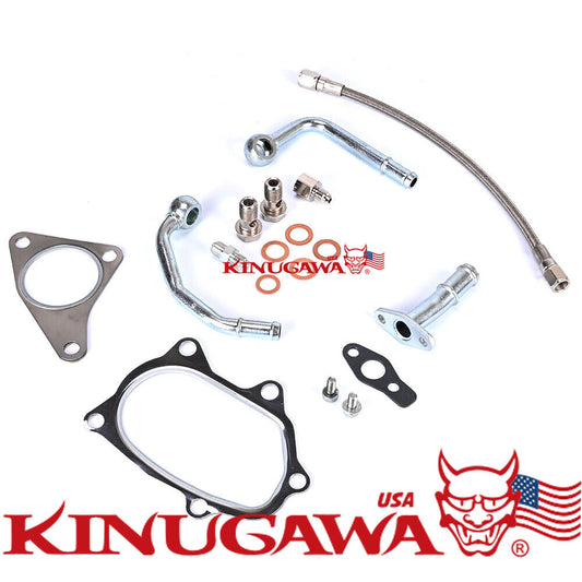 Kinugawa Oil Water Pipe Kit for SUBARU IMPREZA STI TD05H EJ20 EJ25 w AVCS engine