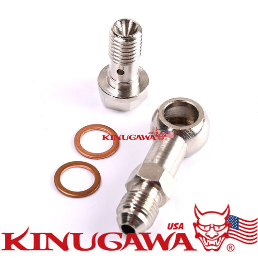 Banjo Bolt Kit M10x1.0mm For Garret GT1544 GT2052 GT2252 1.5mm hole