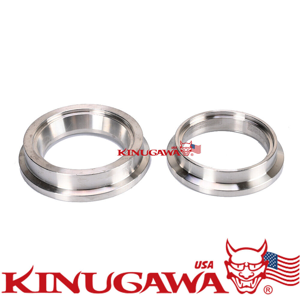 44mm Wastegate FLANGE KIT Fit TIAL MV-R MVR VBAND 304 STAINLESS TUBE