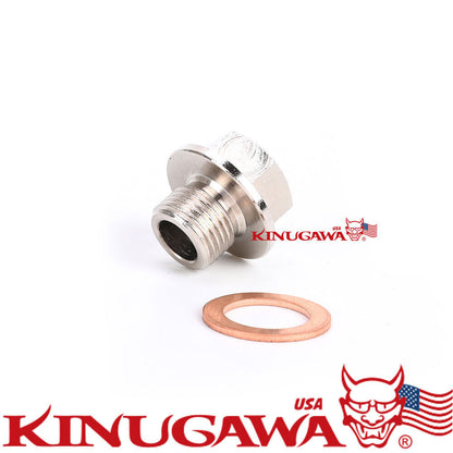 Sensor Adapter Oil Water Pressure Temp M12x1.25-1/8NPT