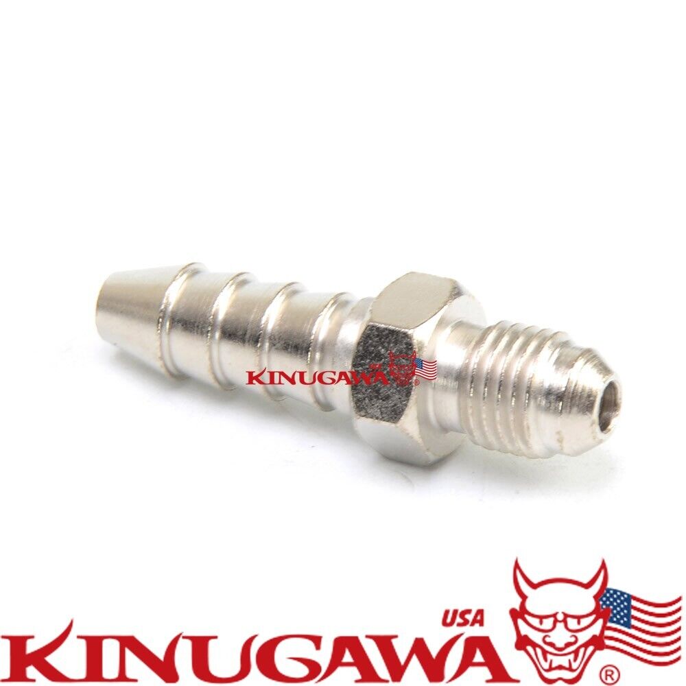 Fuel Hose Fitting Adapter -4AN male to OD 10mm Barb (3/8")