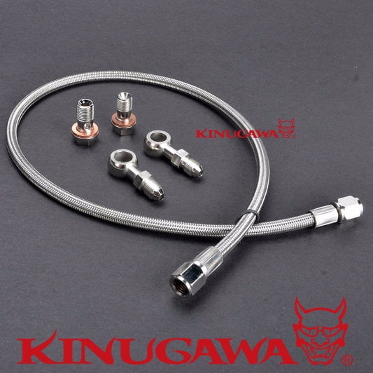 Kinugawa Oil Feed Line for SUBARU WRX w/ APS SR30 SR40 SR56 Ball Bearing Turbo