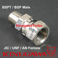 Forged Adapter Fitting Steel Straight 3/8 BSPT BSP PT Male - 8AN Female C25-5