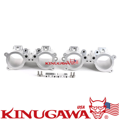 Kinugawa Top Feed TGVs FOR Subaru 08-14 WRX / 07+ STI / 07-12 LGT / 08-13 FXT Sliver