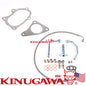 Kinugawa Oil Water Pipe Kit for SUBARU IMPREZA STI TD05H EJ20 EJ25 w/ 40" Long Oil Feed